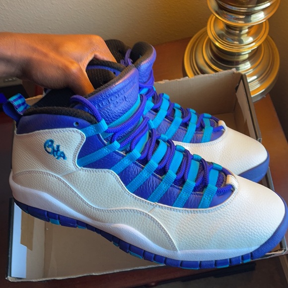 Air Jordan Retro 10 Charlotte size 10 - Picture 5 of 6